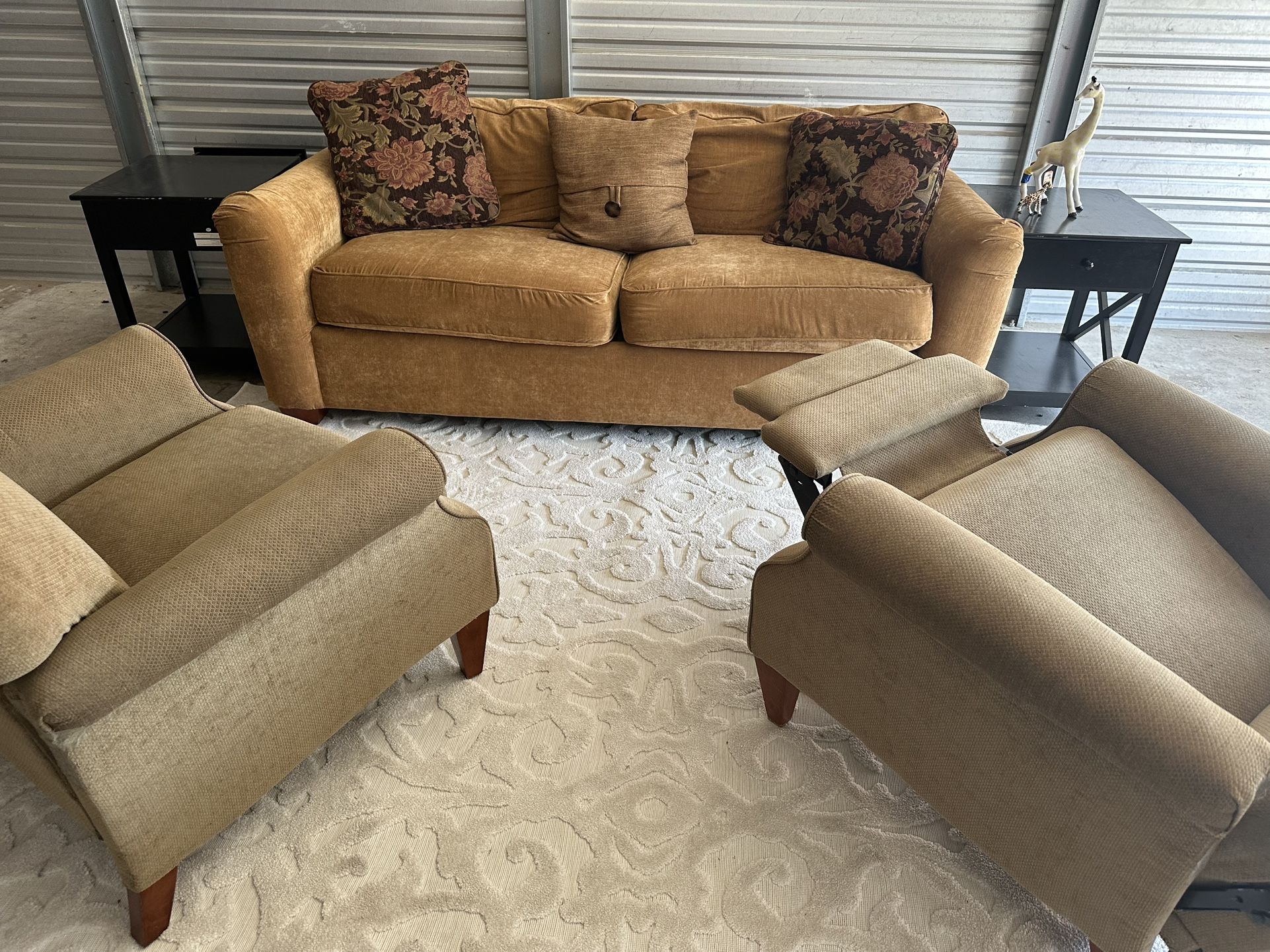Couch And Two Recliners