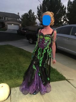 Girls Chasing Fireflies Halloween Costume, Mermaid or Ursula, Size 12