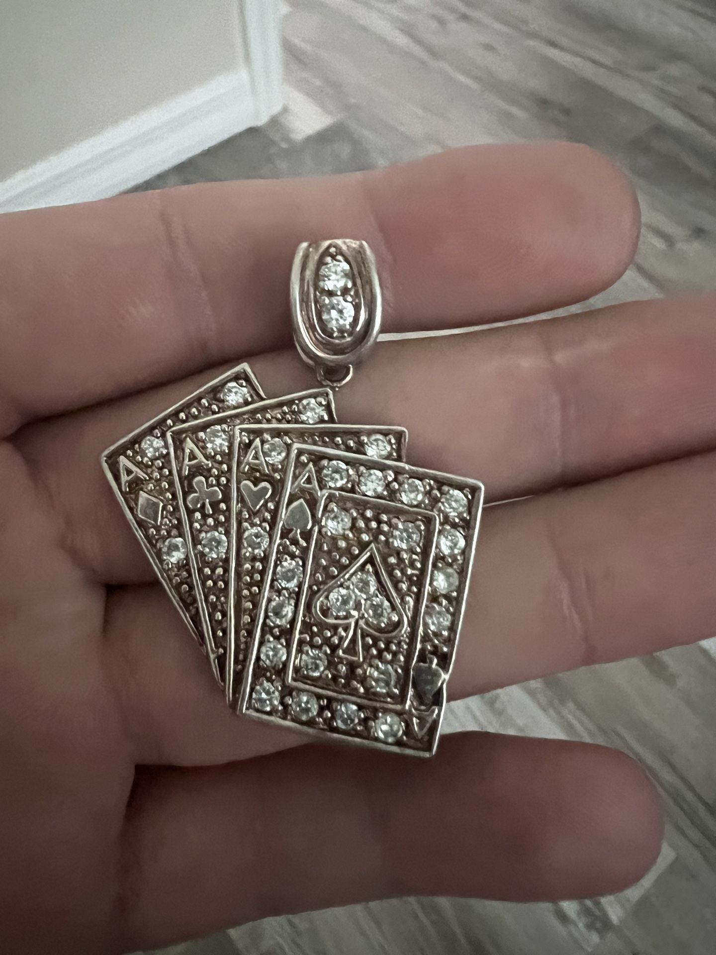 Poker Cards Pendent