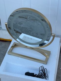 Led light vanity mirror