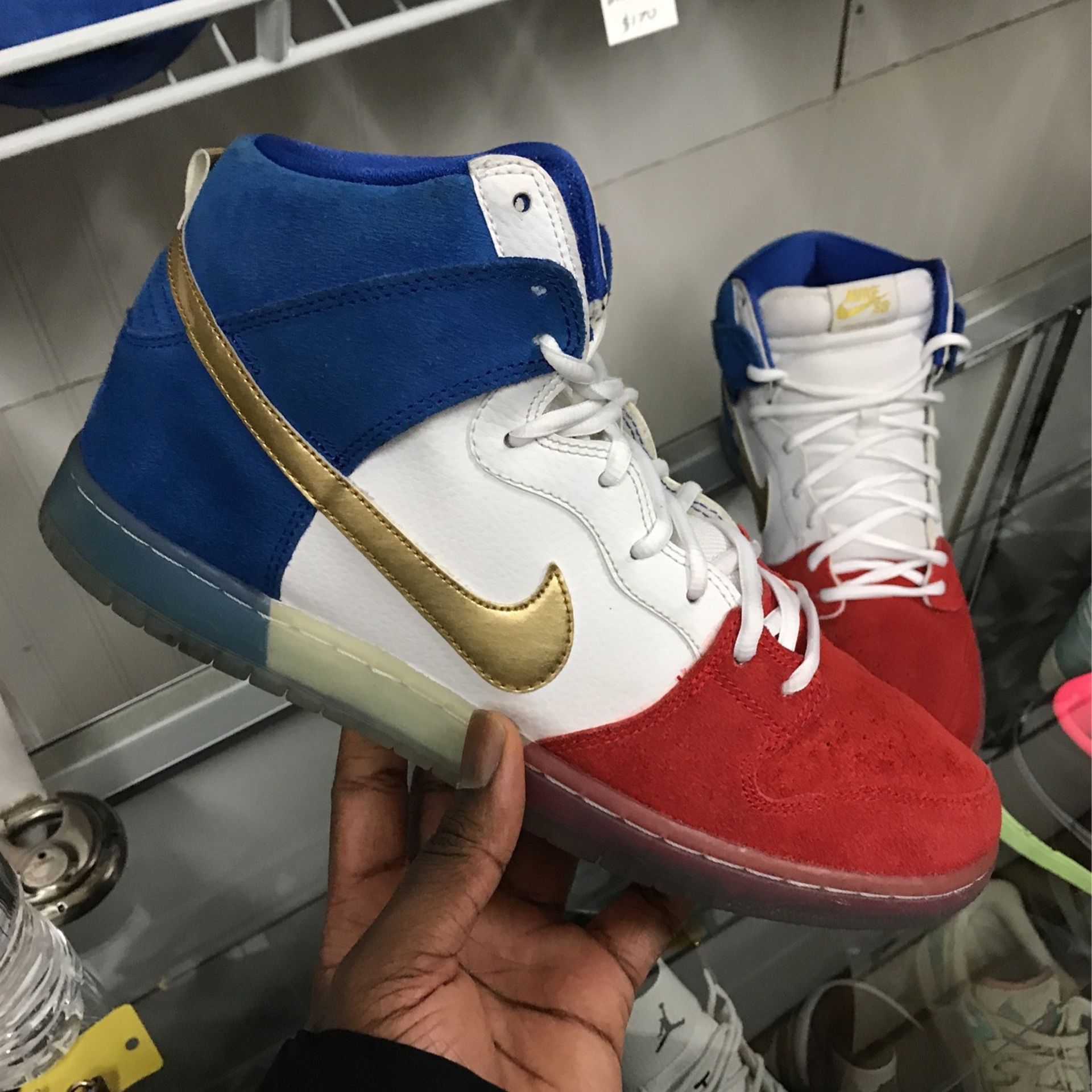 Nike SB Dunk High Tricolor (USA)