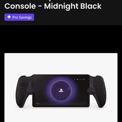 Playstation Portal Black Edition