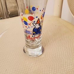 SPUDS MACKENZIE BUD LIGHT GLASS
