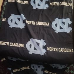 
UNC Tar Heels Shower Curtain – Fan Decor  (Never  Used)