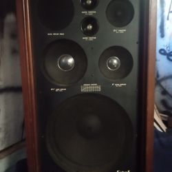 Pair Of Coral BX 1200 Speakers 