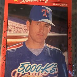 Nolan Ryan Error Card 