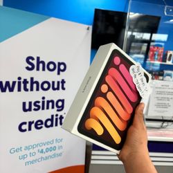 Ipad Mini 7 - Pay $1 To Take It Home Today and pay the rest later.