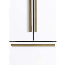 FORNO Counter-Depth Espresso Gallipoli 17.5-cu ft 3 -Door 30-in Wide French Door