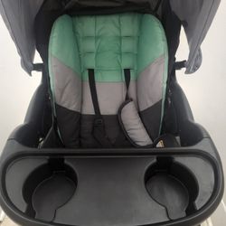 Baby Carriage And Car Seat 