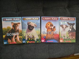 Puppy Place books lot of 4 Ellen Miles