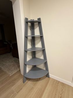 Tall Gray Shelf