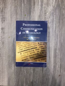 Professional Communication In Audiology