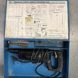 Bosch Bulldog Rotary Hammer With Case 