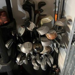 Array Of Golf Clubs