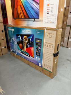 75 Inch Hisense ULED U75N 4K HDR Smart TV