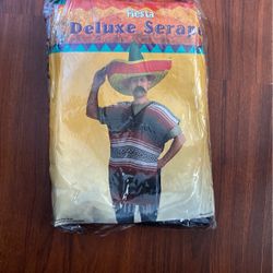 Fiesta Deluxe Serape Costume