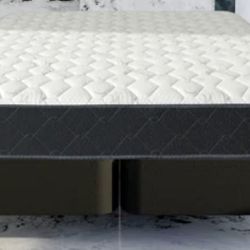 New! Queen Mattress & Double Foundation with Bed Frame