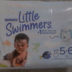 Huggies Little Swimmers Baby Swim Disposable Diapers BRAND NEW