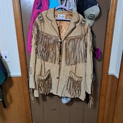 Sully Vintage Leather/suede Jacket