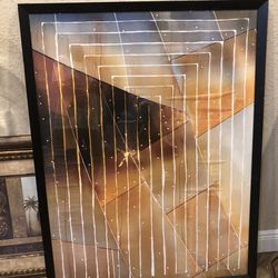 Large wall Artwork- Light Weight 58.5”x 38.5”