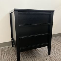 Filing Cabinet (all wood / black)