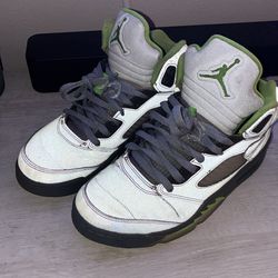 Jordan 5 green bean