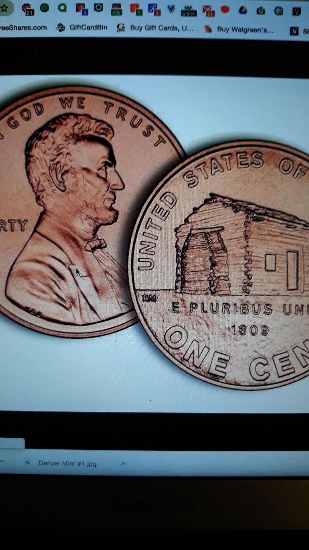 2009 Bicentennial Penny P&D Mint