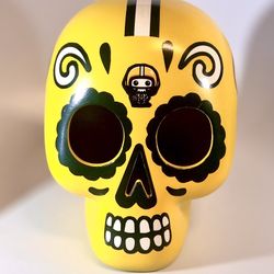 Green Bay- Suger Skull- Day Of The Dead - NFL Skulls