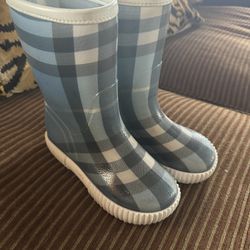 Burberry Kids Rain Boots Size 13