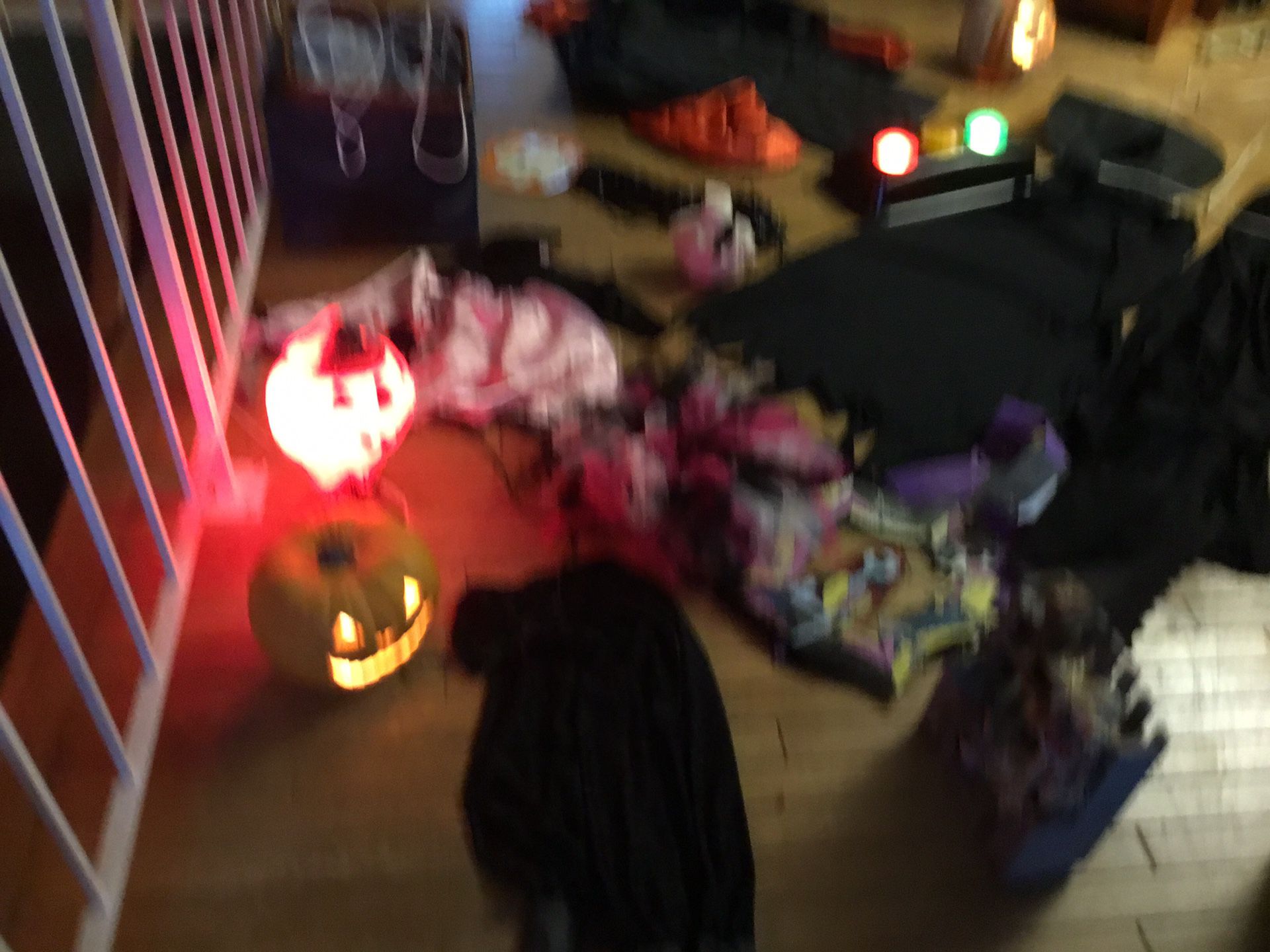 Halloween Costumes And Decorations  With Lights