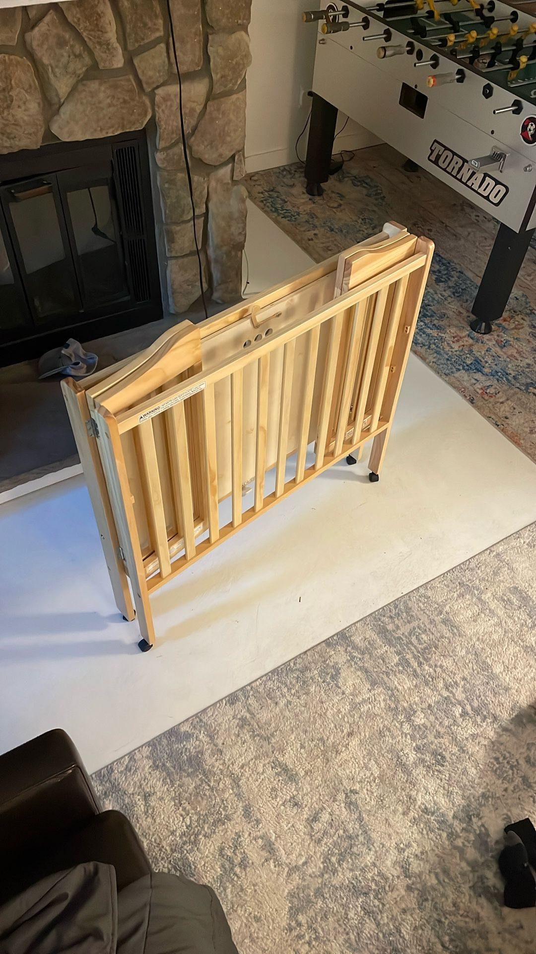 Portable Crib And Mattress