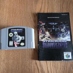 Starwars Shadows of The Empire