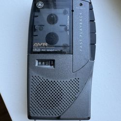 Vintage GE 3-5985B Microcassette Recorder/Player - Tested & Working!