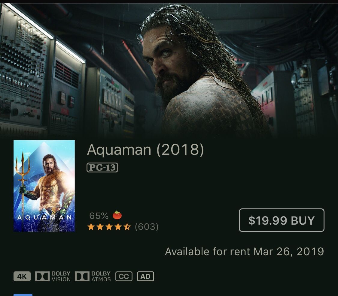 4K Digital movies on Hard Drive