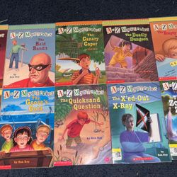 A-To-Z Mystery Books