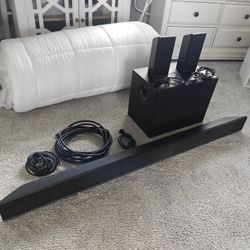 VIZIO 40" 5.1 Soundbar System w/ Wireless Sub + Rear Speakers (SB4051 series)