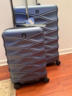 Hardshell Spinner Luggage Set – 2 Piece Blue