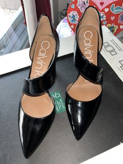 Calvin Klein Black Stilettos