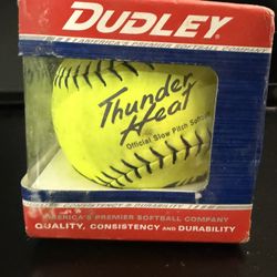 Dudley Thunder Heat Leather 12” Softball 