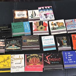 vintage matchbooks 