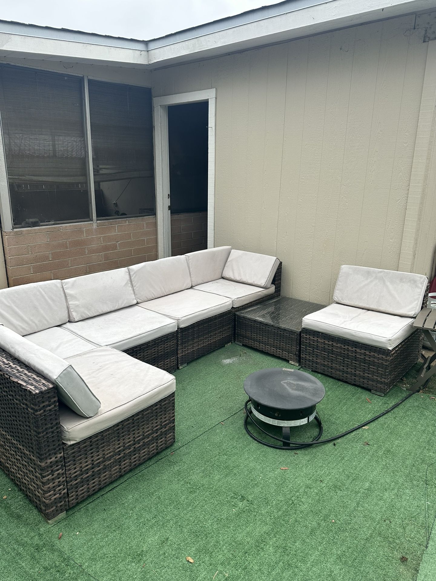 7 Piece Patio Furniture Set 