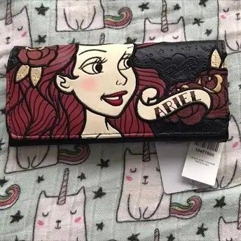 DISNEY The Little Mermaid 'Tattoo Ariel' Wallet
