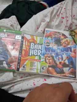 Xboxs/ Playstation games/ wii games