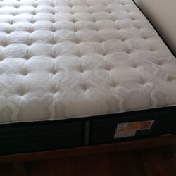 Queen Mattress and Bed Frame