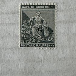 Griqualand West Half Penny Mint Hinge Stamp 