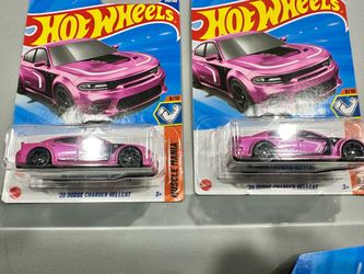 Hot Wheels '20 Dodge Charger Hellcat – Lot of 2