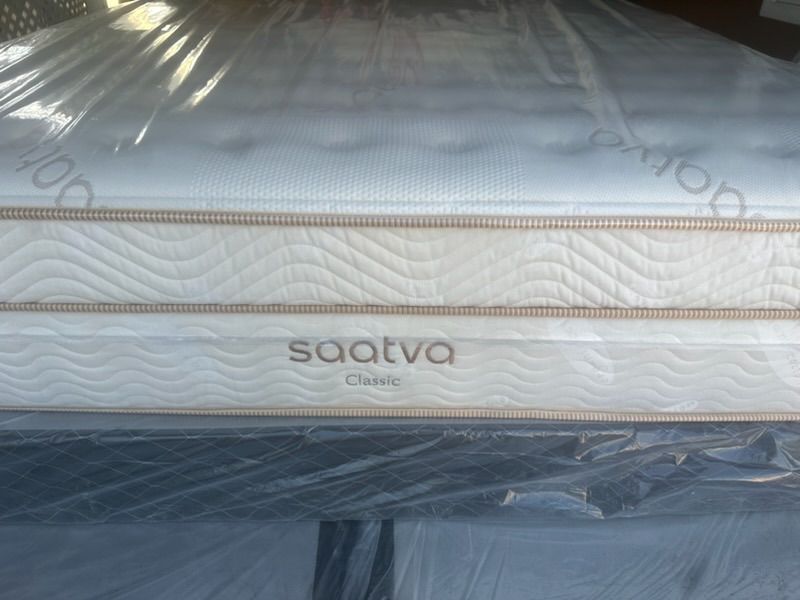 King Saatva 11" and 14" Pillow Top Mattress