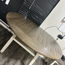 Dinning Room Table Set W 4 Chairs