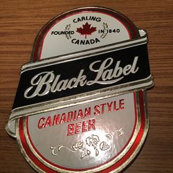 CARLING BLACK LABEL Beer Sign