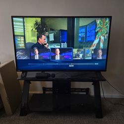 55 Inch Phillips Smart TV And Stand